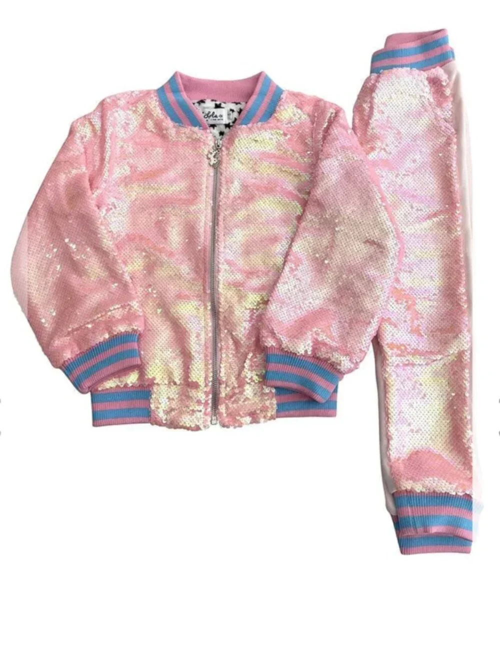 Pretty in Pink Unicorn Sequin Set